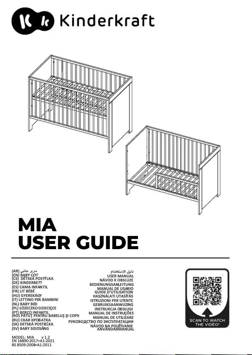 Image de la première page du manuel de l'appareil MIA