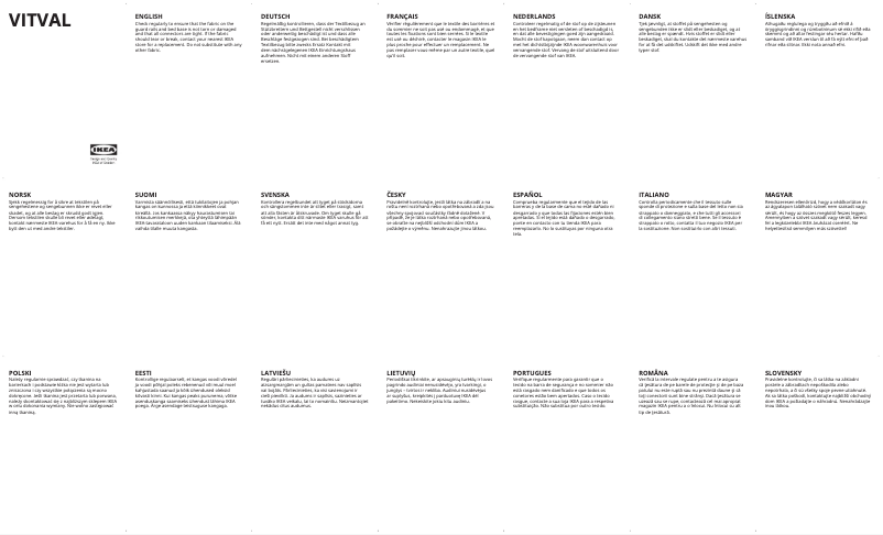 Image de la première page du manuel de l'appareil VITVAL 804.112.72