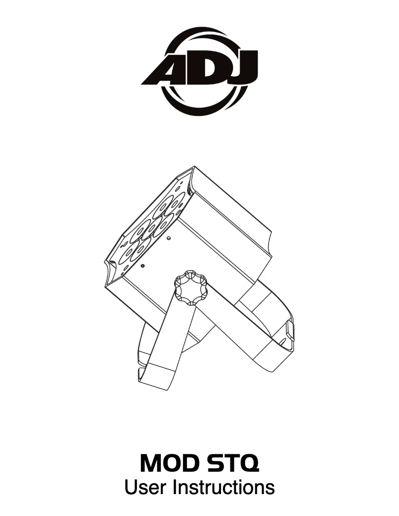 Image de la première page du manuel de l'appareil MOD STQ