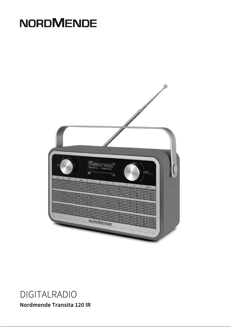 Page 1 de la notice Manuel utilisateur Nordmende Transita 120 IR