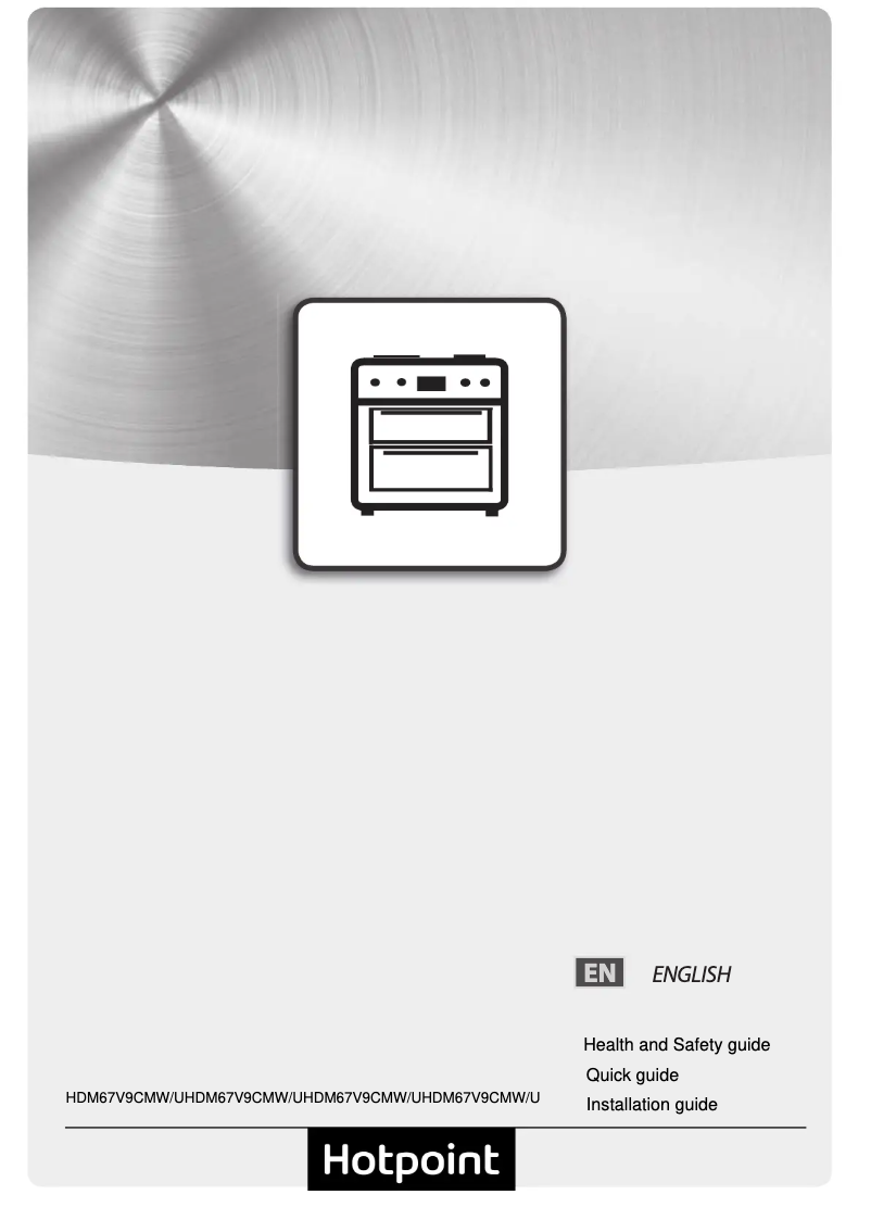 Page 1 of the manual Instruction Manual Hotpoint HDM67V9CMW/U