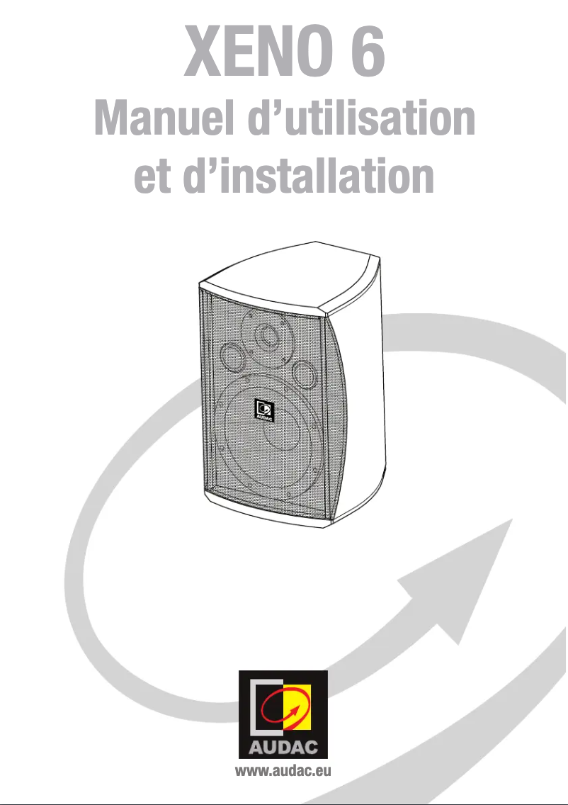 Image de la première page du manuel de l'appareil XENO6
