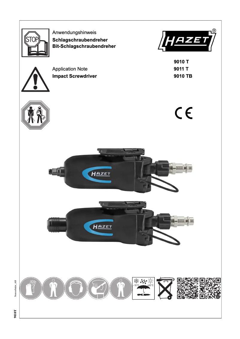 Image de la première page du manuel de l'appareil 9010TB