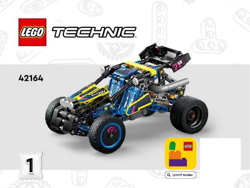 Page n°1 - Manuel utilisateur Lego Technic 42164