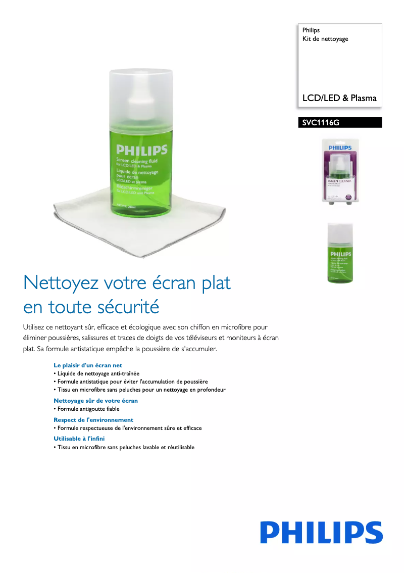 Imagen de la primera página del manual del dispositivo SVC1116G